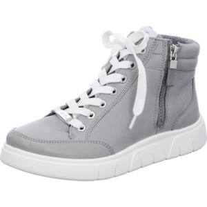 Grey Ara Shoes High Top Rom-sport Oyster Women's Sneakers | ARA476OPE